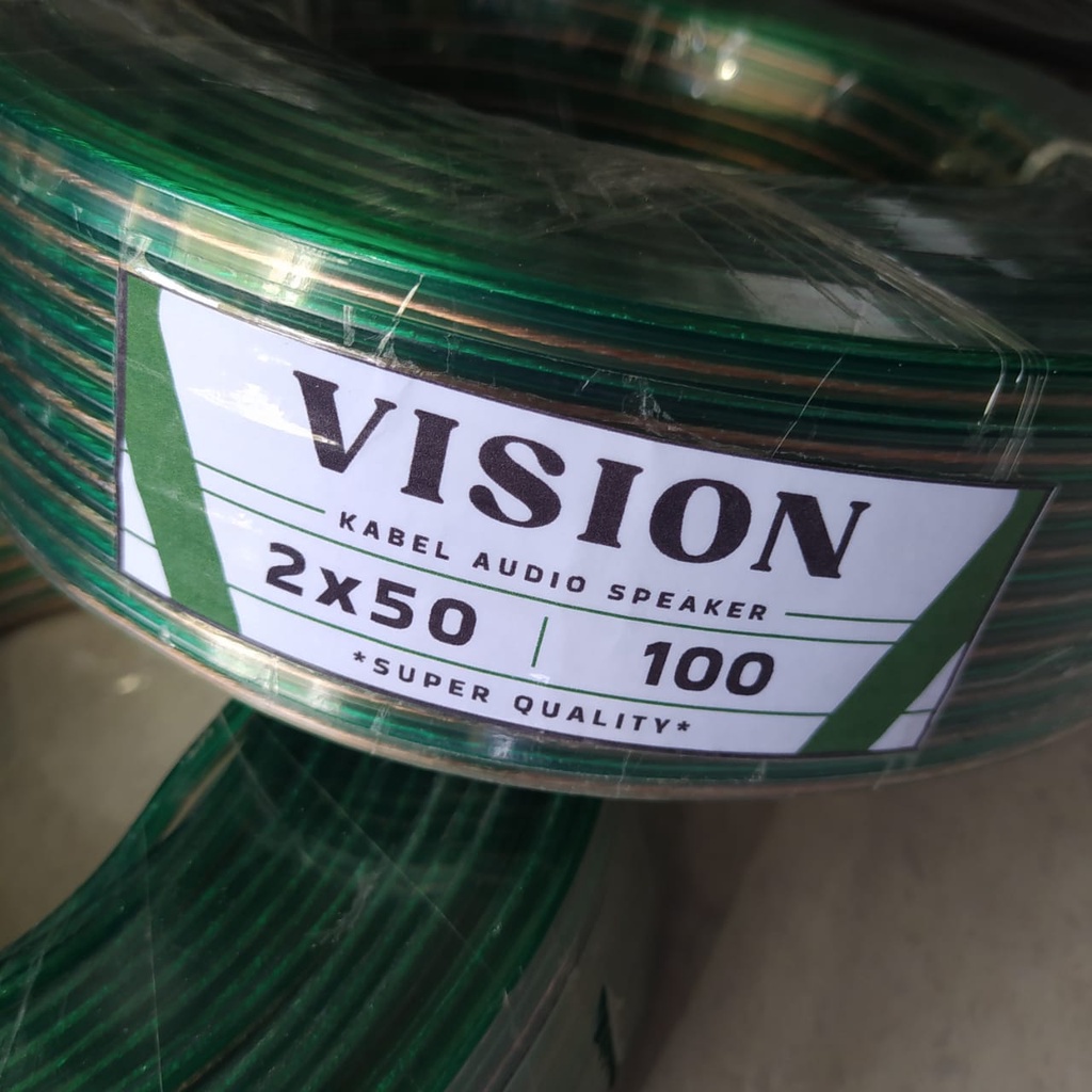 Kabel Transparan 2x50 (100 METER)