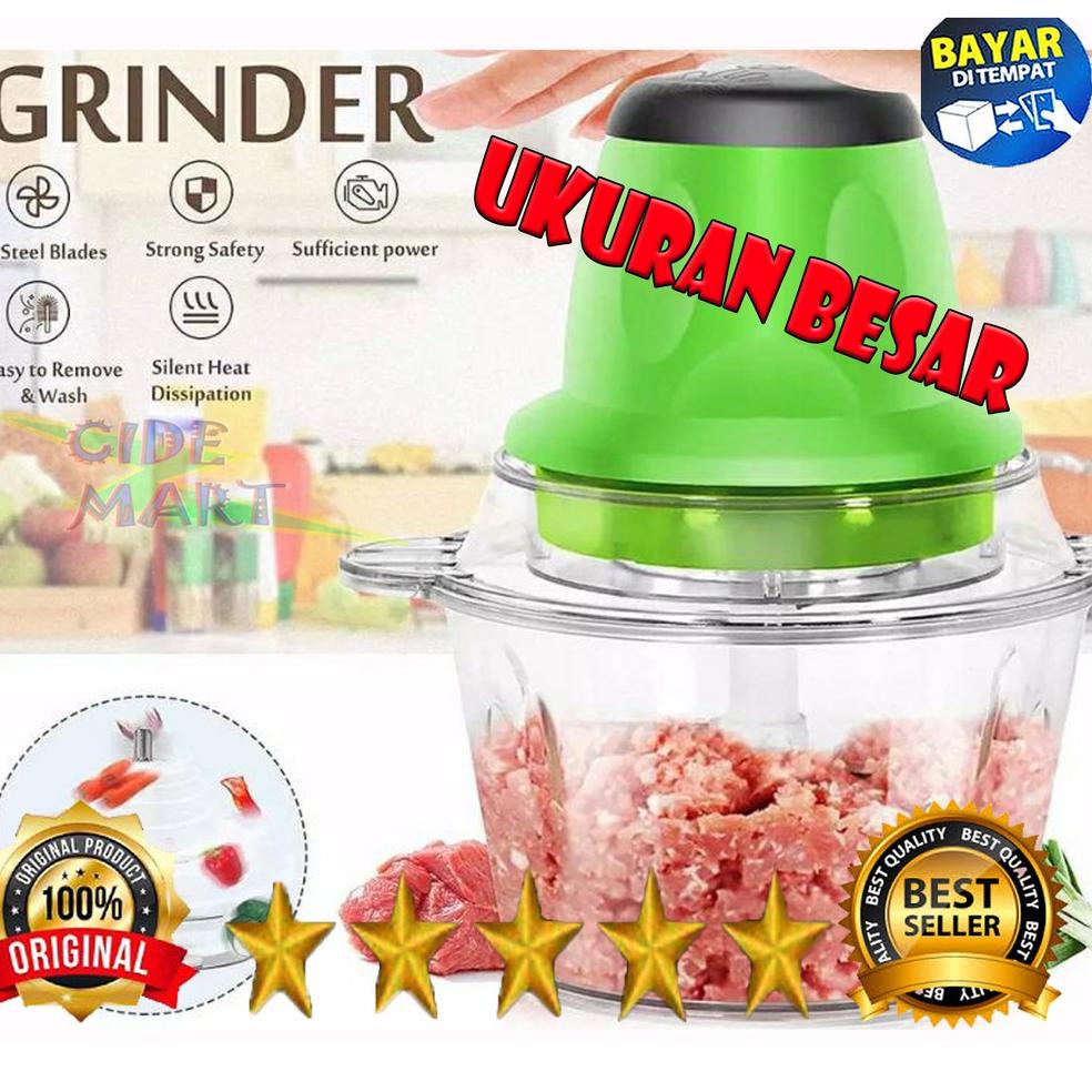 HARGA SPESIAL [UKURAN BESAR] BLENDER DAGING CAPSULE CUTTER BLENDER KAPSUL SERBAGUNA 2L / BLENDER DAG