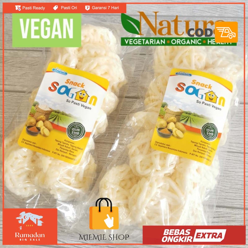 

Sogan Keripik Kerupuk Jaring 125gr Vegetarian Vegan