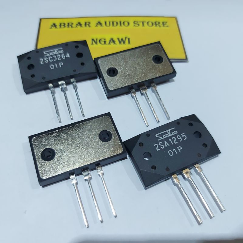 TRANSISTOR TR Final Sanken 2SC3264 - 2SA1295 / SANKEN 3264 - 1295