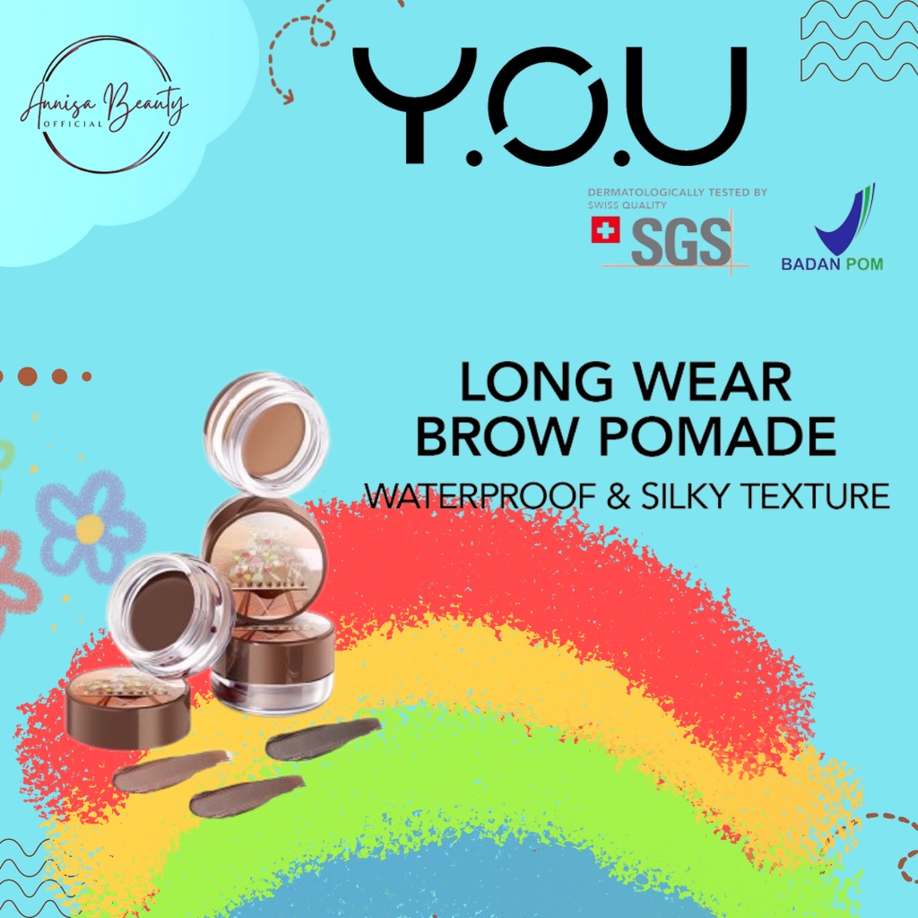 [BPOM][100%ORI&amp;READY]YOU Colorland Art Shaping Brow Pomade | Waterproof | Pomade Alis