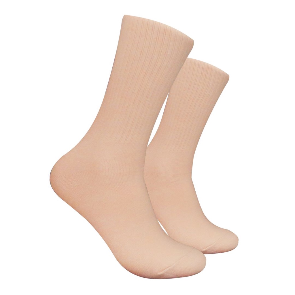 Kaos Kaki Polos Panjang Warna Peach ( P30 )