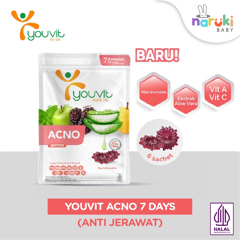 Youvit Acno 7 Days - Vitamin Untuk Kulit Jerawat