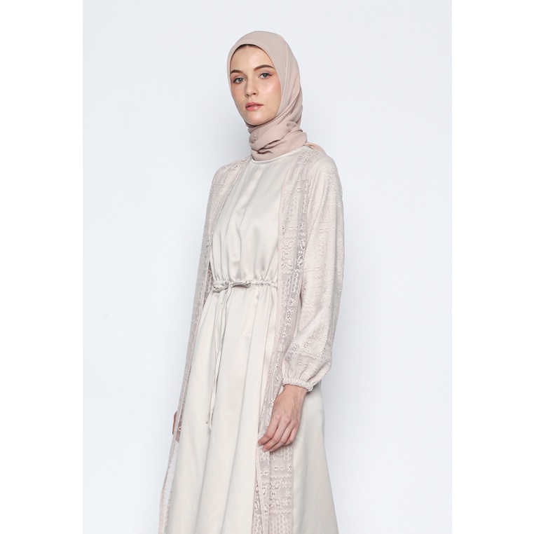 VALINO LADIES Gamis Wanita Beige - D-BDEK04-P5