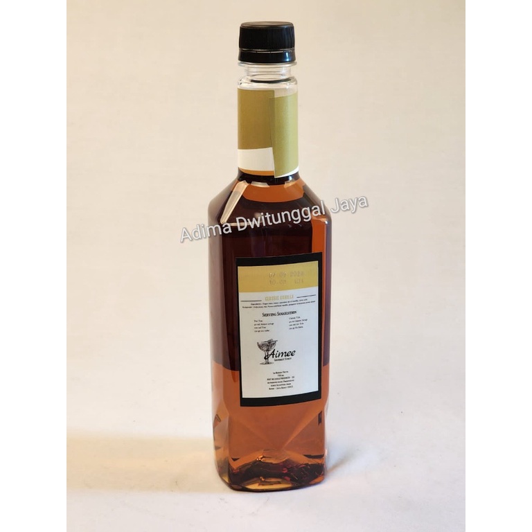 AIMEE Classic Vanilla Syrup 750ml