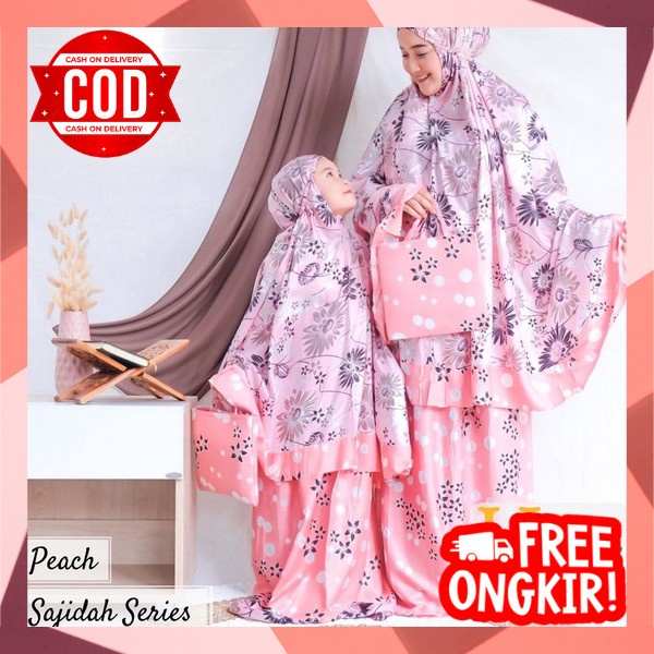 Mukenah Anak R5V3 Warna Putih Yang Ada Tas Grosir Jumbo Kalem Putih Elegant Viral Tanggung Elegan Be