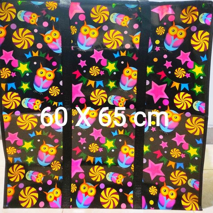 ```````] Tas Belanja Kantong Karung Plastik Serbaguna Besar Shopping Bag XXL