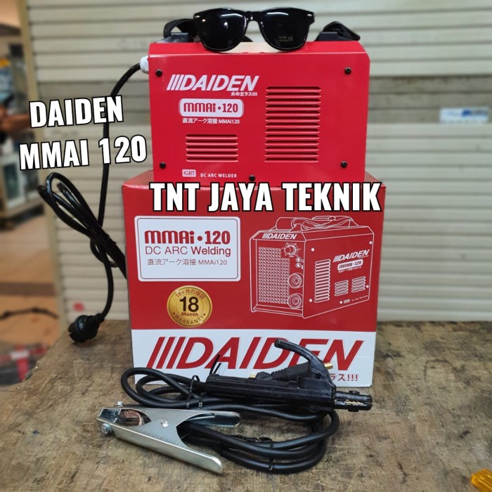 Mesin Las Daiden Mmai 120 / Travo Las Inverter Daiden Mmai 120 900Watt