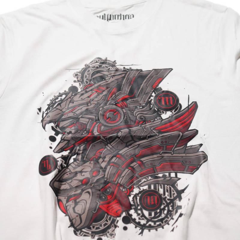 CULTURE HERO T-SHIRT - GARUDA MECH RED