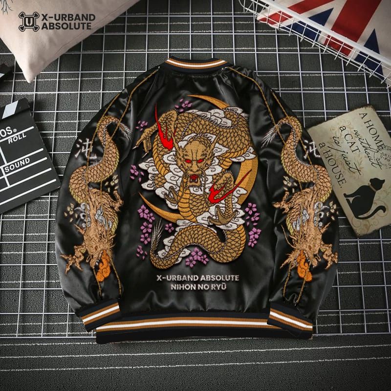 Jaket Sukajan Original A229 Jaket Pria Keren Jacket Pria Jaket Pria Terbaru Jaket Jepang Pria Jaket 