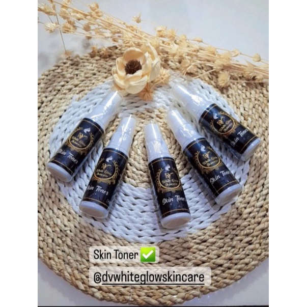 ECER Skin Toner DV White Glow Skincare 30ml (Whitening, Flek, Acne) Untuk wajah kebal susah putih