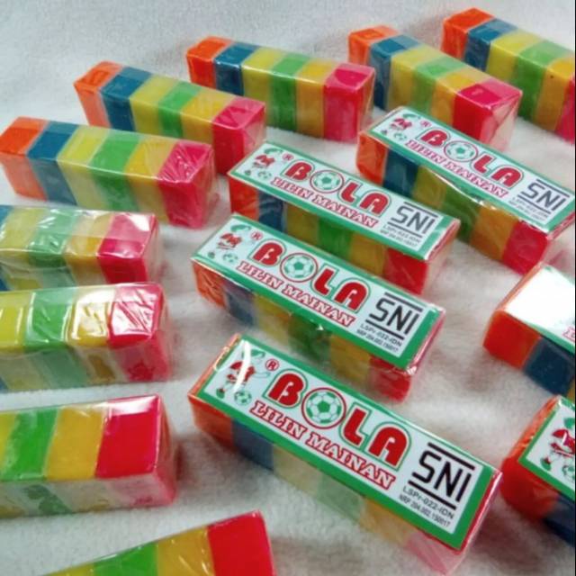 Mainan Lilinan Isi 6 Pcs / Lilinan Isi 6 Pcs / 6 Pcs Lilin Mainan / Mainan Edukasi Lilinan Isi 6pcs 