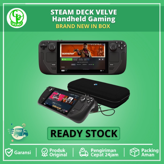 Steam Deck Valve Handheld Gaming Original 64GB 256GB 512GB