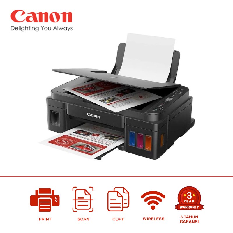 PRINTER INKJET CANON G3010 AIO WIFI / CANON G-3010 / G 3010 ALL IN ONE