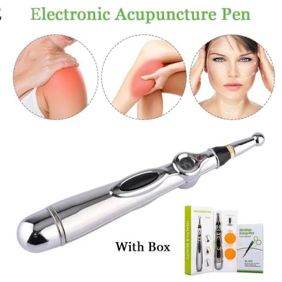 Meridian Massage Pen Akupuntur Laser Therapi - Pulpen Pijat Refleksi Terapi Kesehatan Meridian Energy Original