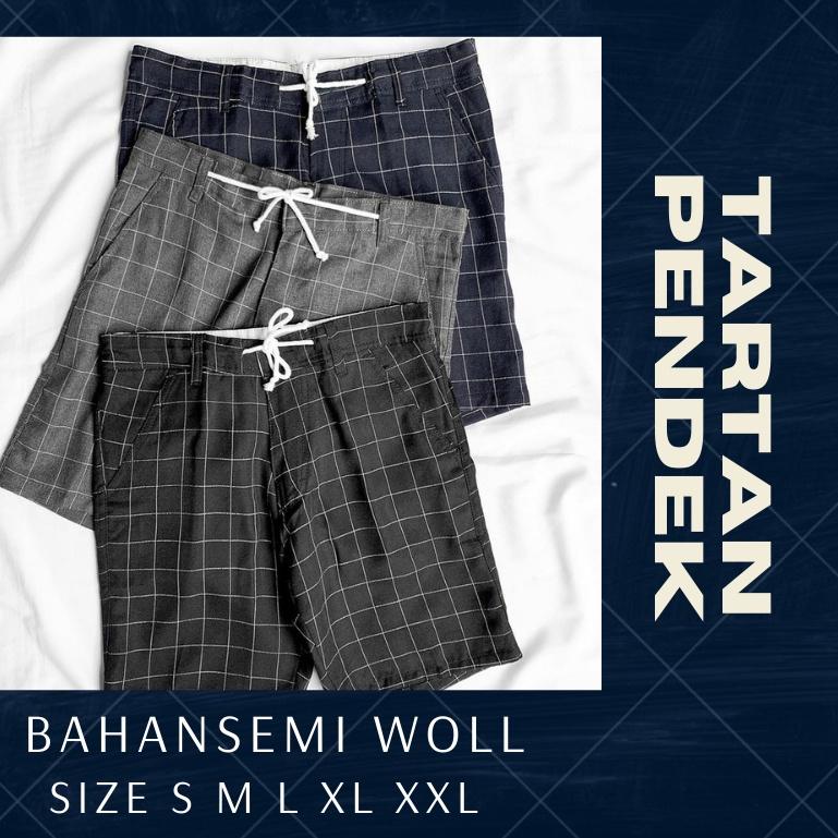 MURAH MERIAH CELANA PENDEK Pria TAN kekinian terlaris distro bahan premium yang lagi hits motif kota