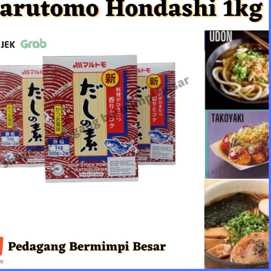 

♙ Marutomo Hondashi 1Kg | Kaldu Ikan ➾