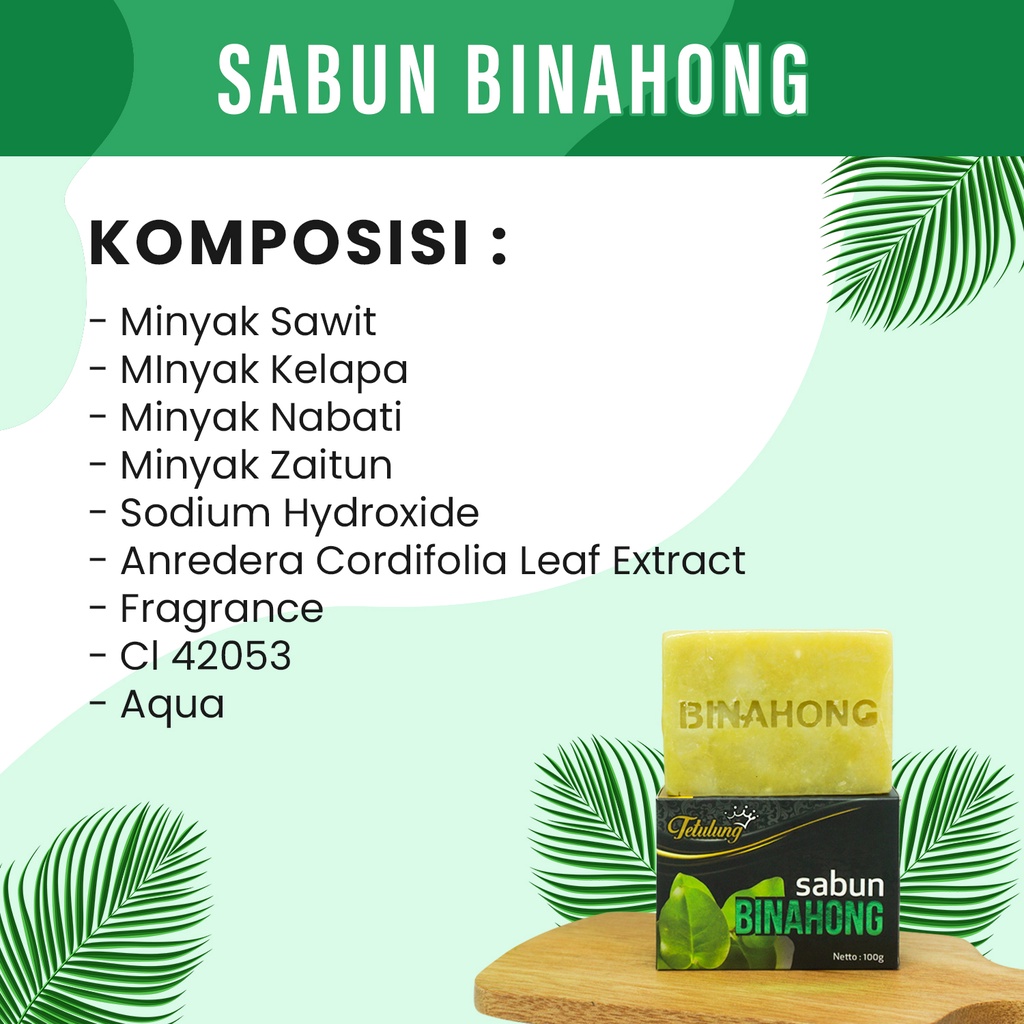 Paket Hemat Solusi Gatal Kulit Salep Binahong 2 pcs &amp; Sabun Binahong 1 pcs | BPOM