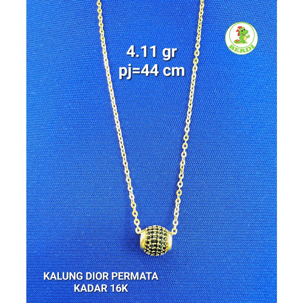 Kalung wanita dewasa variasi set liontin kadar 700 16k