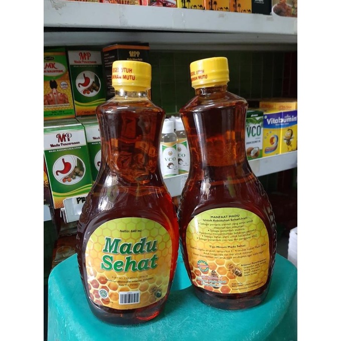 

Madu Sehat 640ml khusus gosend / grab sameday klinik sehat mer03