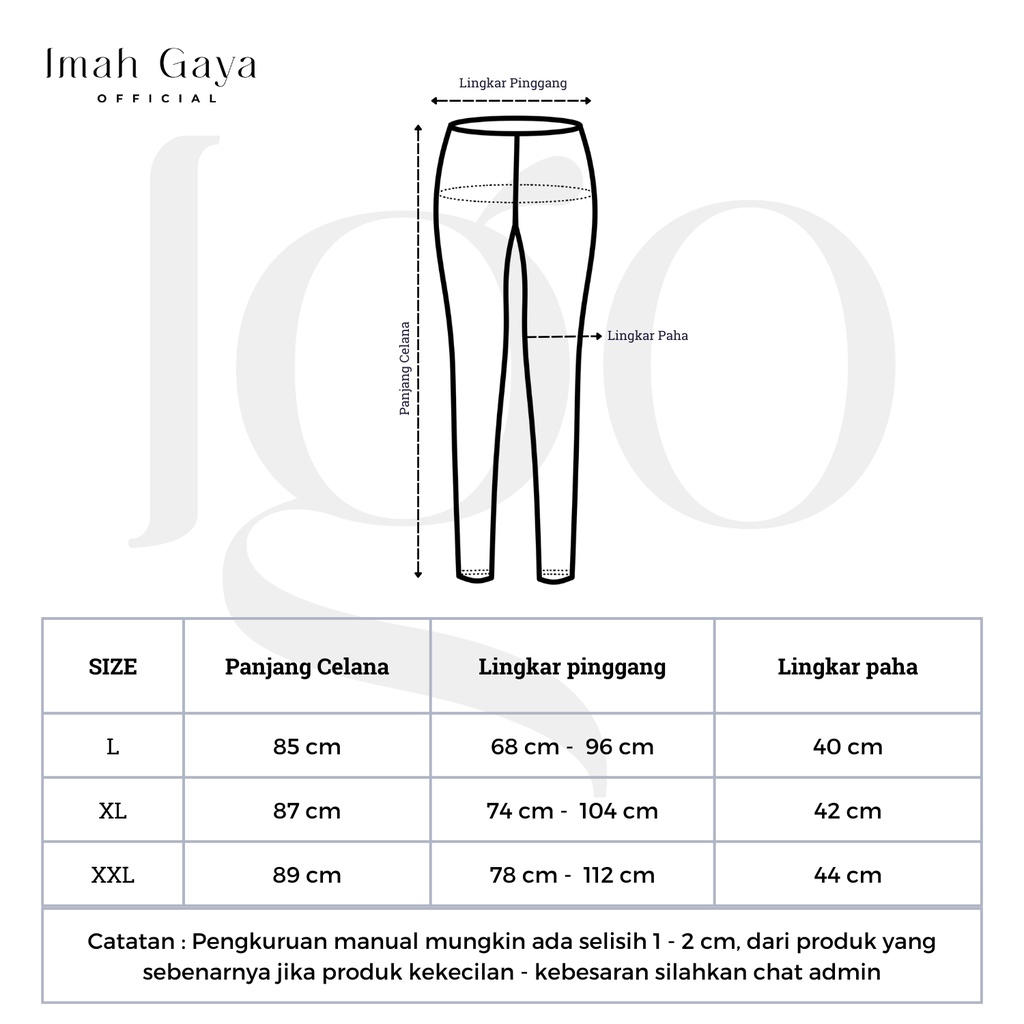 CELANA LEGGING PREMIUM RAYON TEBAL BRAND IGO BERKUALITAS LEGGING WANITA IMAH GAYA