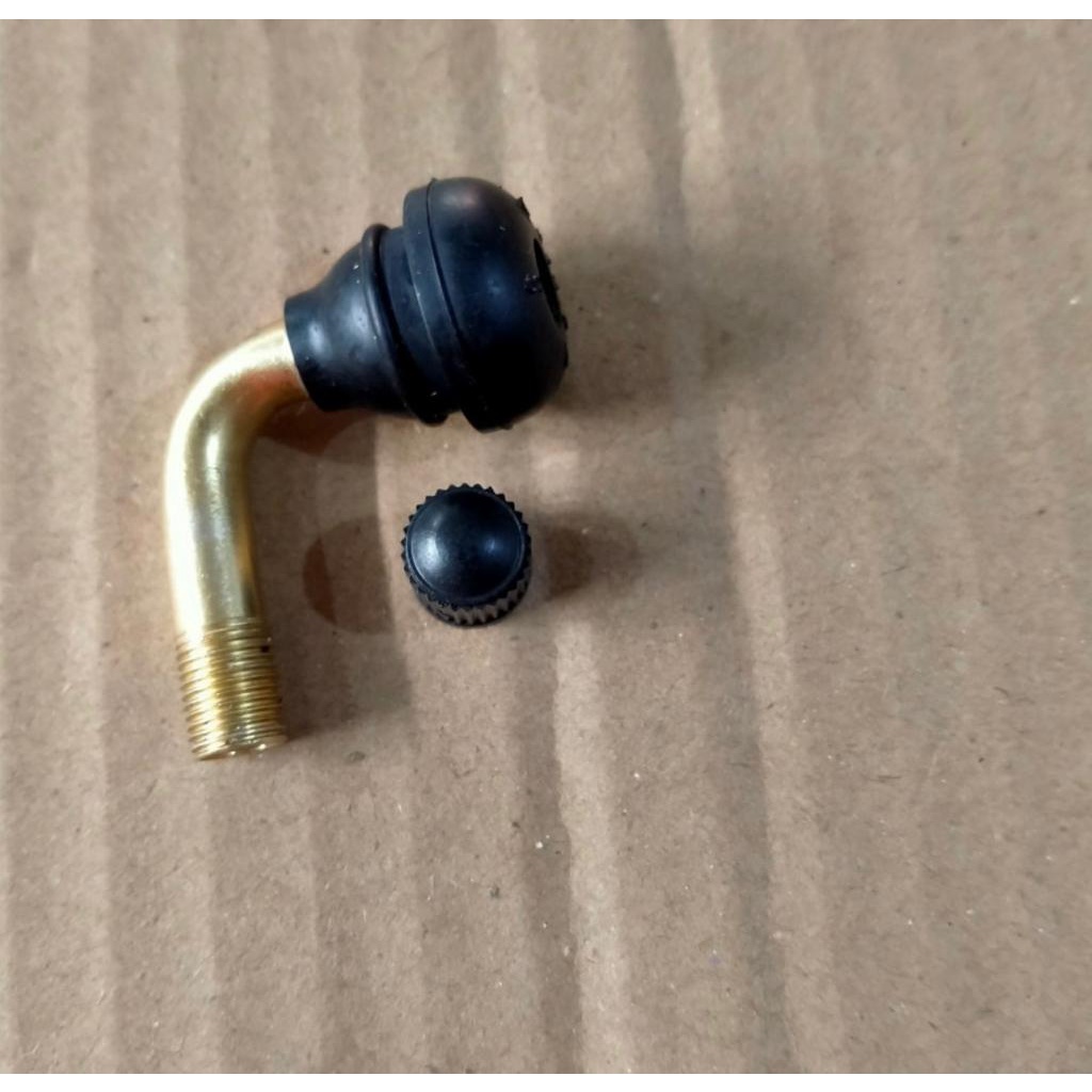 pentil tubles karet bengkok 1 pcs pentil tubles karet panjang model bengkok universal