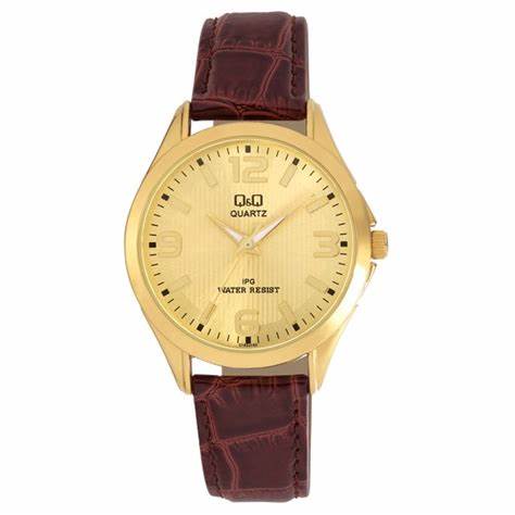 Jam Tangan Unisex Casual Leather Kulit Analog Original Q&amp;Q QnQ QQ C192 Series