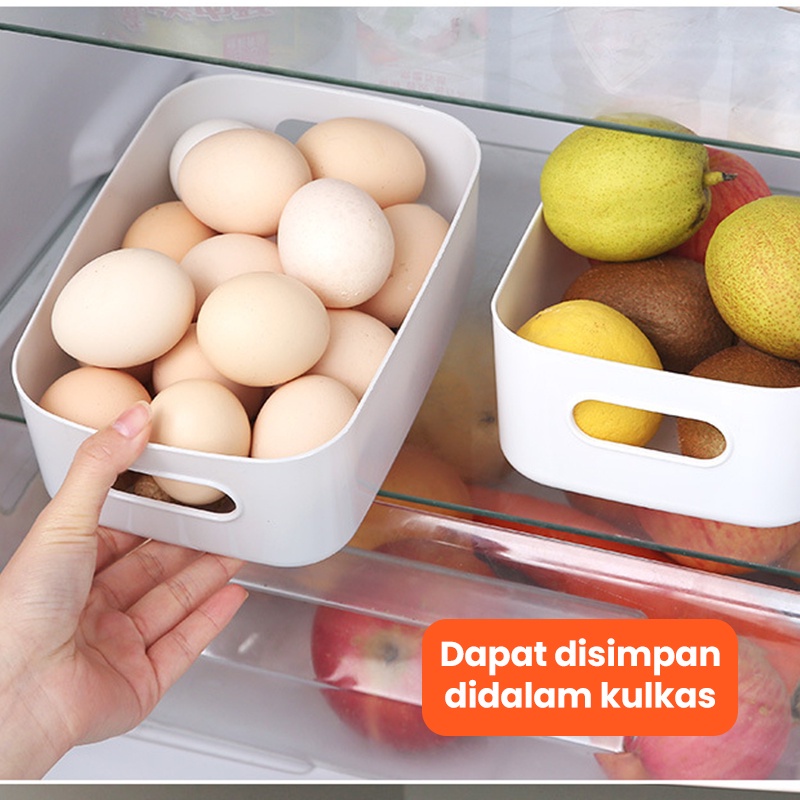 (BESAR) Storage Bin Pantry Organiser/Keranjang Penyimpanan Organizer