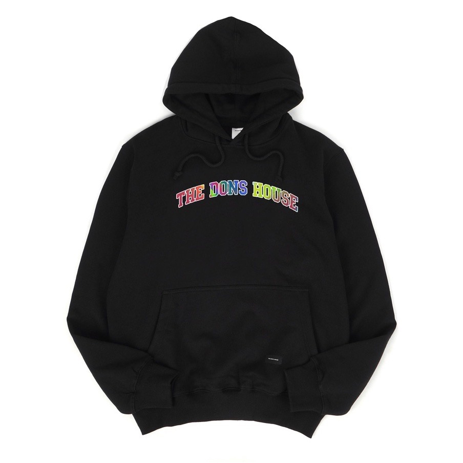 Sweater hoodie thedonshoes black rainbow list white / jaket hoodie distro unisex / hoodie pria / hoodie premium