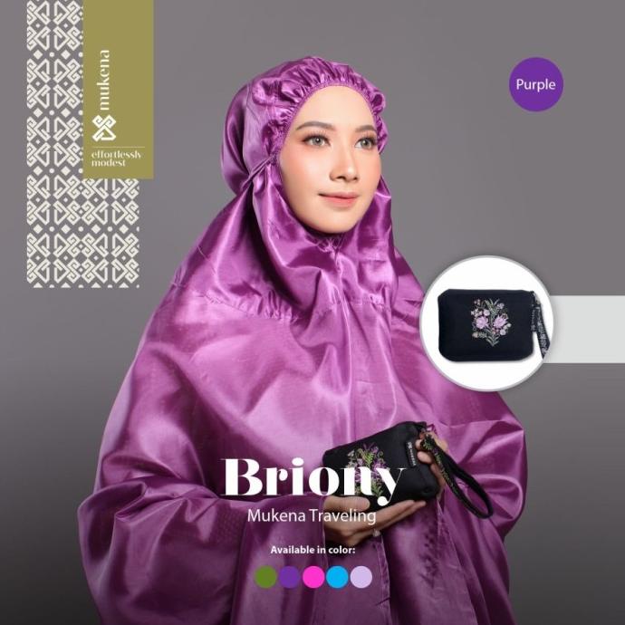 Mukena Travel DS Mukena Traveling Mini Briony All Size