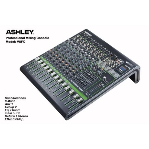 Mixer Ashley V8FX 8Channel