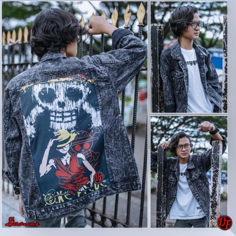 ⇦ Jaket Jeans  Blackwash One piece 𝕸