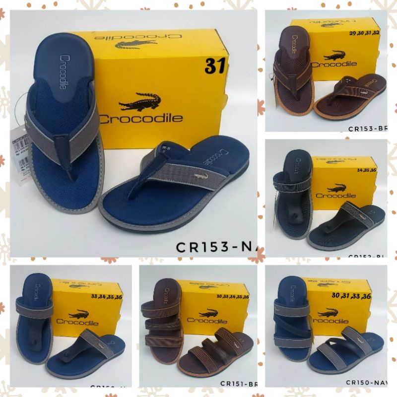 Sandal Anak Laki Laki Branded Original Murah Crocodile Terbaru