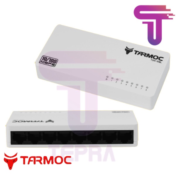 Tarmoc TSW-108L Switch Unmanage 8 port 10/100Mbps Plastic Case