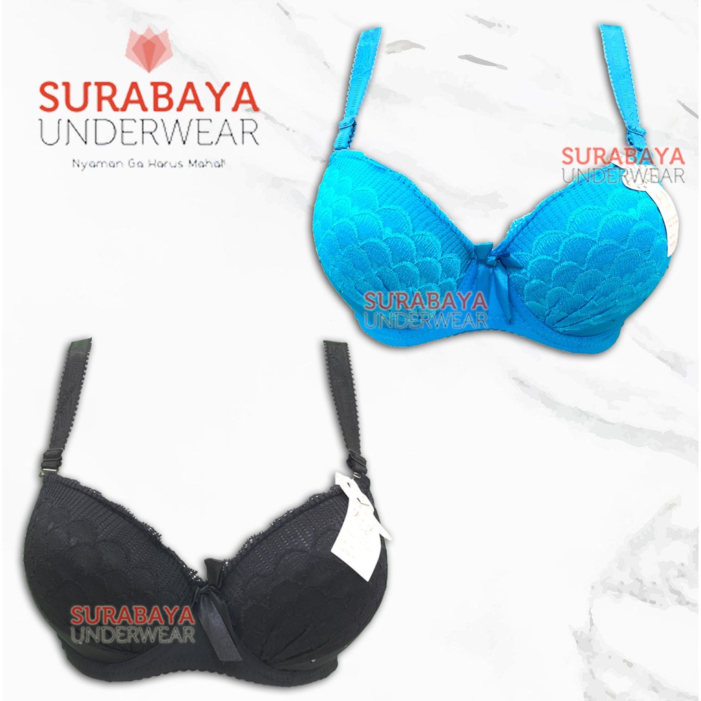 BRA / BH HALF CUP BUSA TEBAL BERKAWAT MERMAID CANTIK