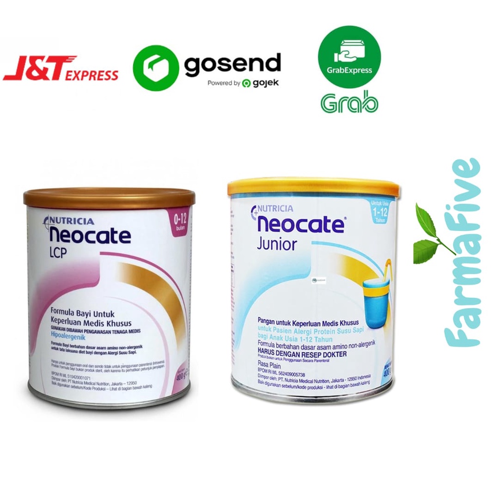 Neocate lcp - neocate Junior (Neocate lcp 0-12 bulan) - (Neocate junior 1 12 tahun)