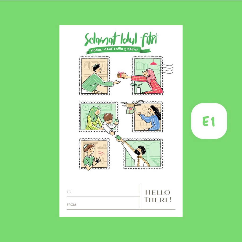 

KARTU UCAPAN IDUL FITRI