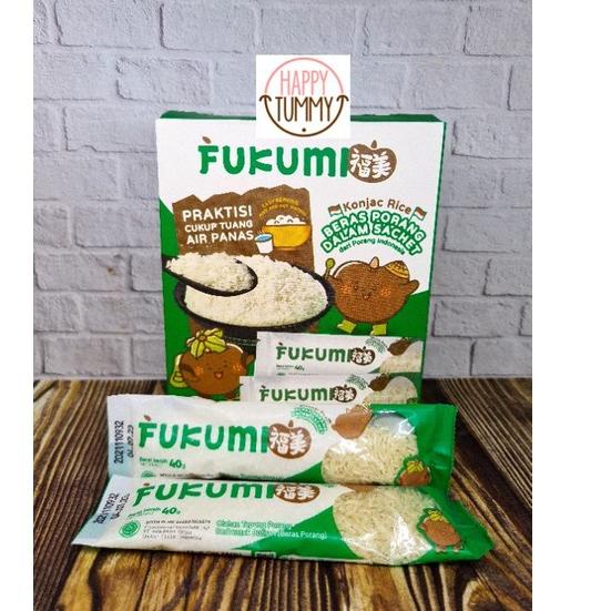 

Stok terbaru Fukumi beras porang box sachet shirataki beras diet instant rice low calories