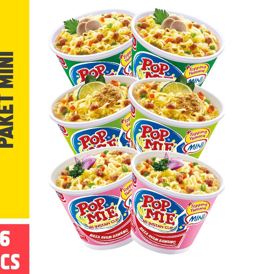 

Terlaku... Pop Mie Paket Mini 6pcs 228gr