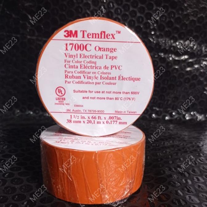 

Temflex 3M 1700C Orange uk 38mm 20,1m 0.177mm rah02