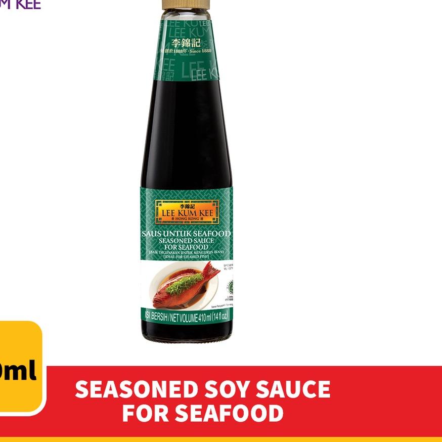 

❆ LEE KUM KEE Seasoned Soy Sauce For Seafood Saus Untuk Tim Ikan 410 ml ۩
