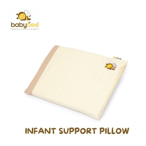 Makassar ! Babybee Infant Support Pillow with Case Bantal Balita