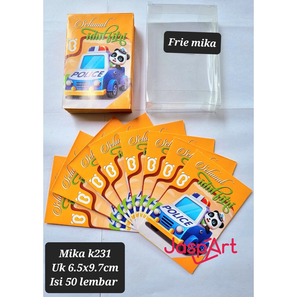 

AMPLOP / ANGPAO MEDIUM LEBARAN HARI RAYA IDUL FITRI KEMASAN ISI 50 LEMBAR MIKA K231