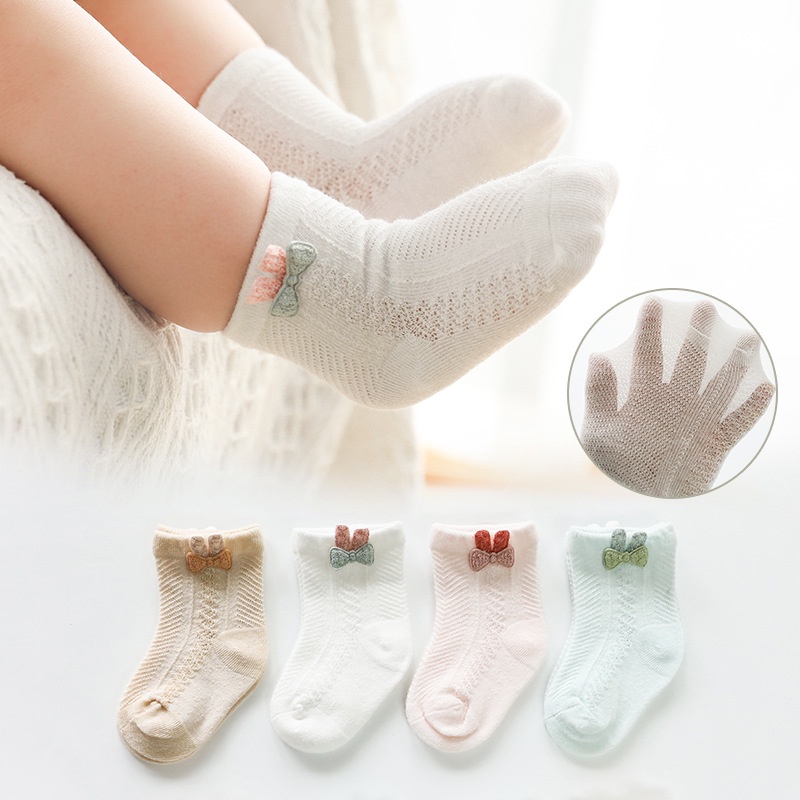 Kaos Kaki Bayi Pendek Karakter Anak Perempuan Laki Laki Motif Hewan 3D Lucu Baby Socks Kids Cute Anti Slip BB03