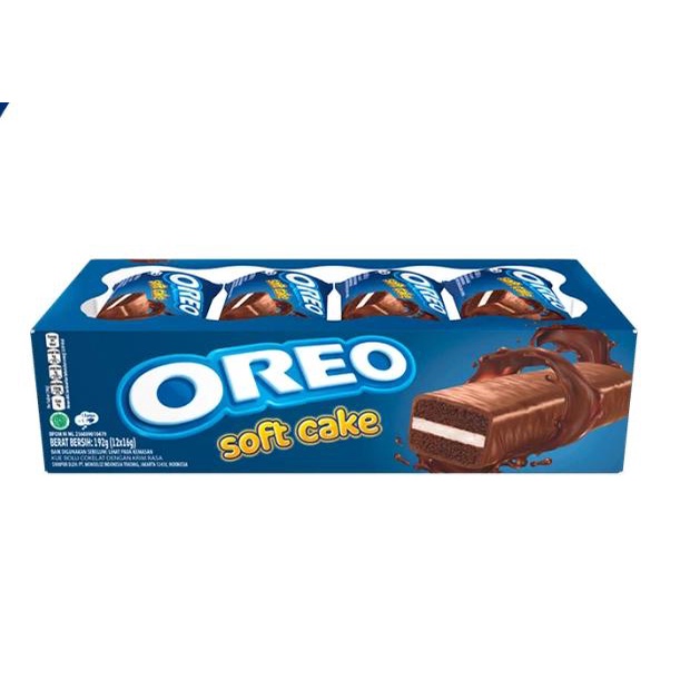 

Oreo Biskuit Soft Cake Bolu 1 box isi 12