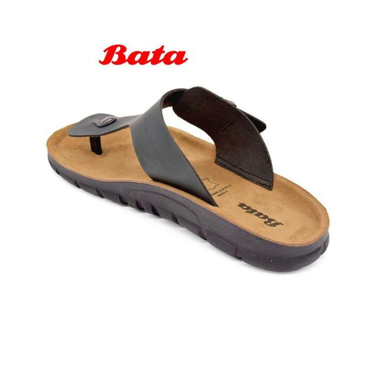 TERBAIK Sandal Gunung Pria Bahan Kulit B Lembut Tidak Licin ORIGINAL BATA 873 4077 873 6077