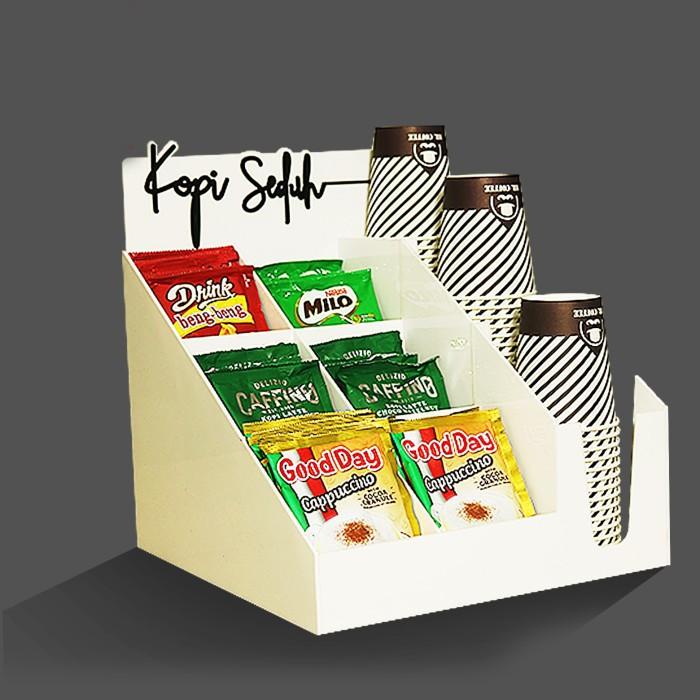 tempat kopi / kopi storage / rak kopi / akrilik display kopi