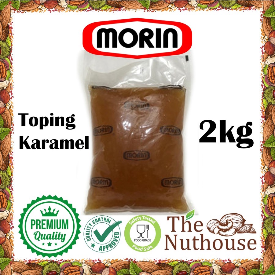 2kg Morin Caramel Toppings Refill / Topping Karamel [Halal]