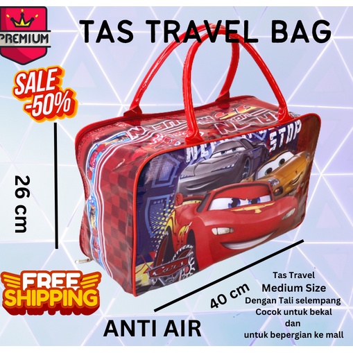 COD ~ BIG SIZE JUAL RUGI Tas Travel TC Koper Bag Anak Ukuran Besar Anti Air JUMBO (PILIH MOTIF) transformer doraemon lol little pony avenger tobot BTS