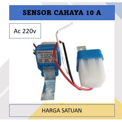 Grosir Sensor Cahaya Fotosel 10A AC Photo Cell 220V Foto Cell Sell Sel Electric Lighting Photosell best produk